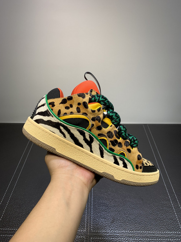 lanvin curb sneaker
